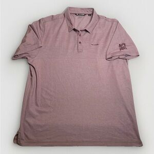 Travis Mathew XXL light purple short sleeve golf polo “Desert Springs”